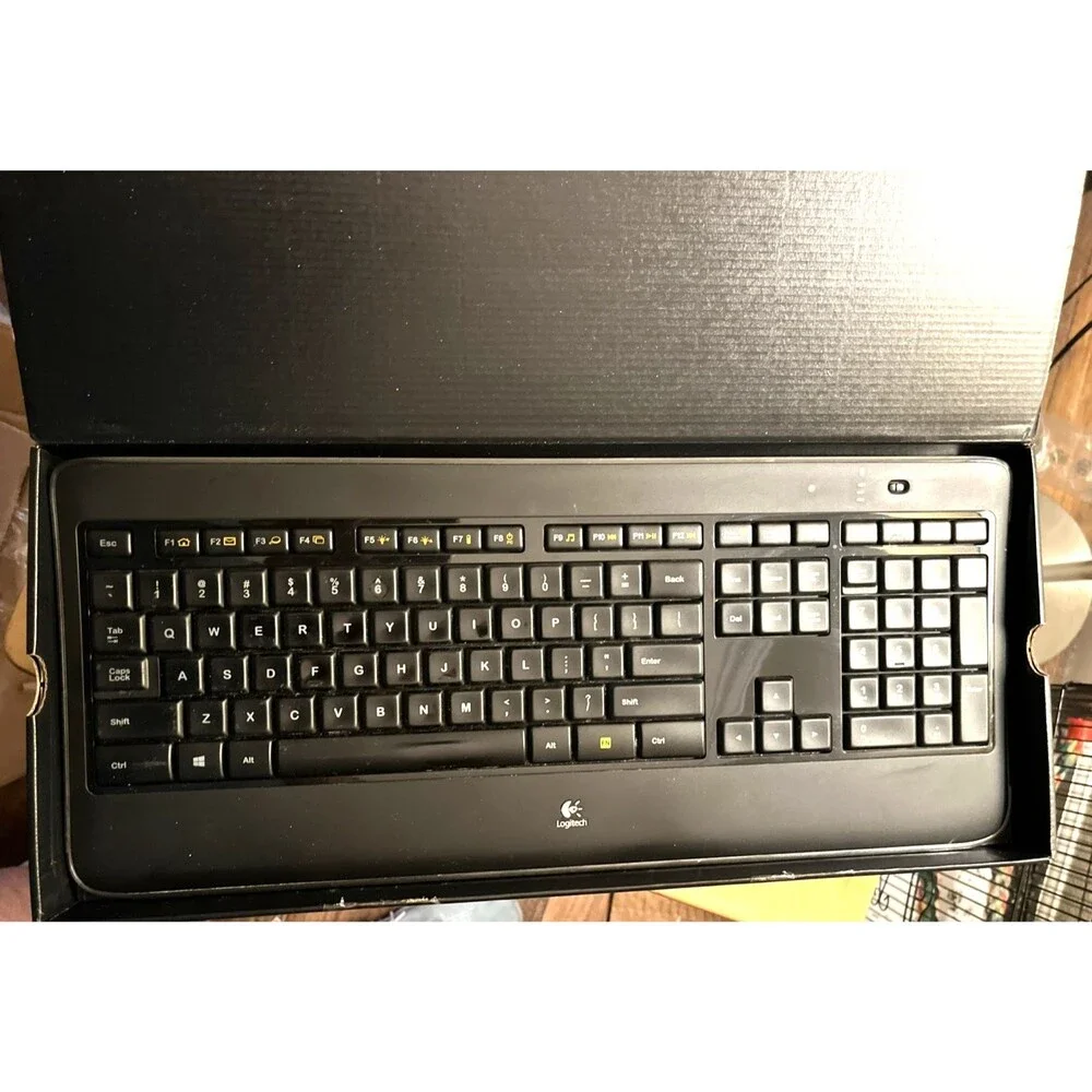 Logitech MX800 Wireless Performance Combo Keyboard Mouse Dongle Tested